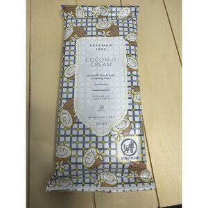 Beekman 1802 - Face and Body Wipes NWOT Coconut Cream